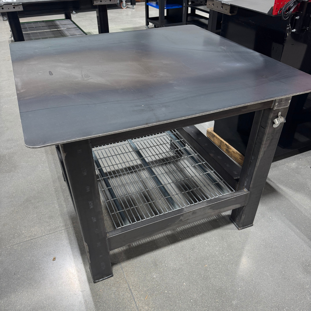 FLOOR MODEL: 4x4 Unpainted Welding Table