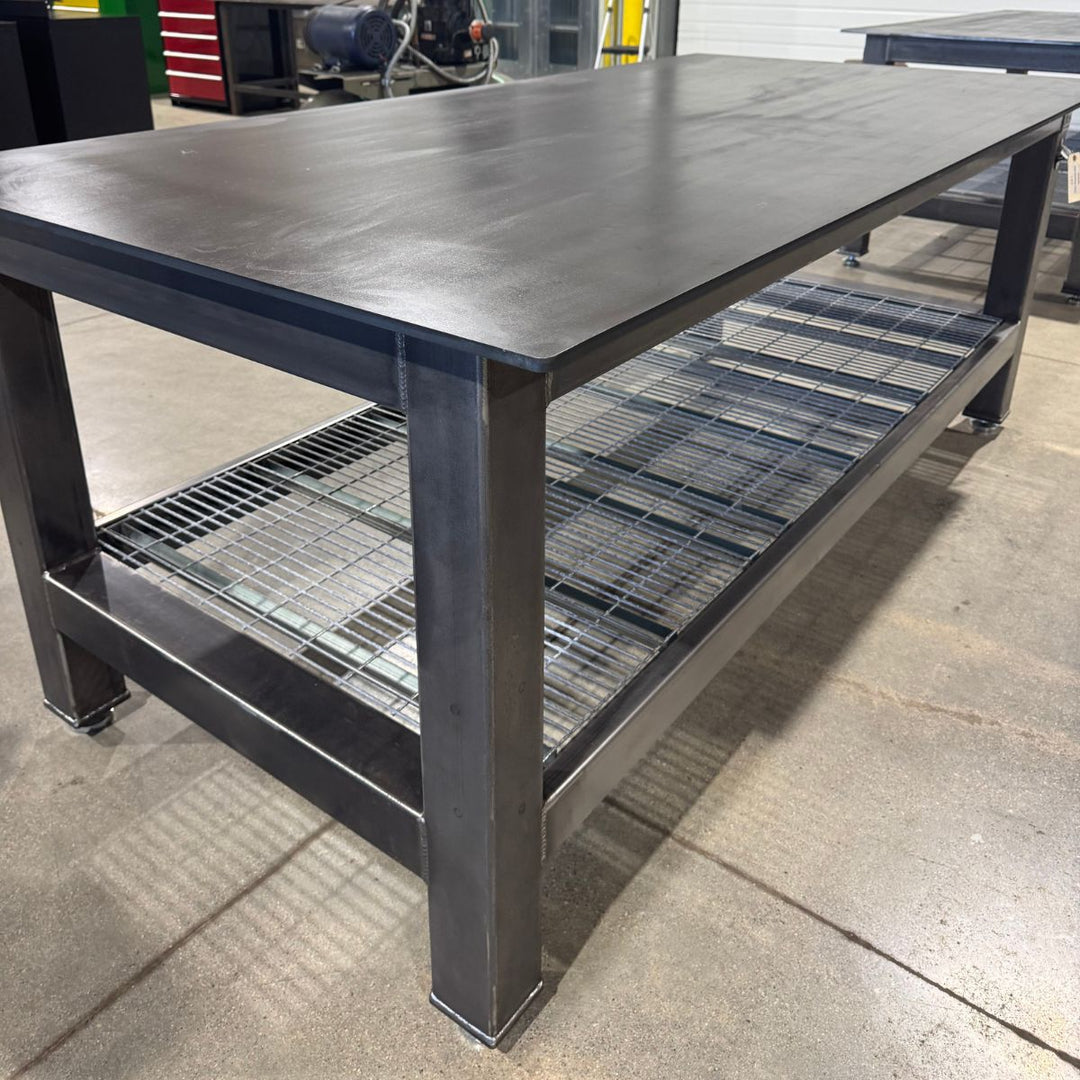 FLOOR MODEL: 4x8 Unpainted Welding Table