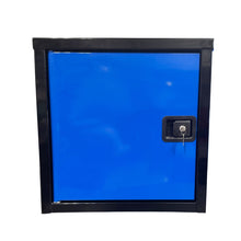 SHIPS NOW! Floor Model 2'x2' Blue Wall Cabinet