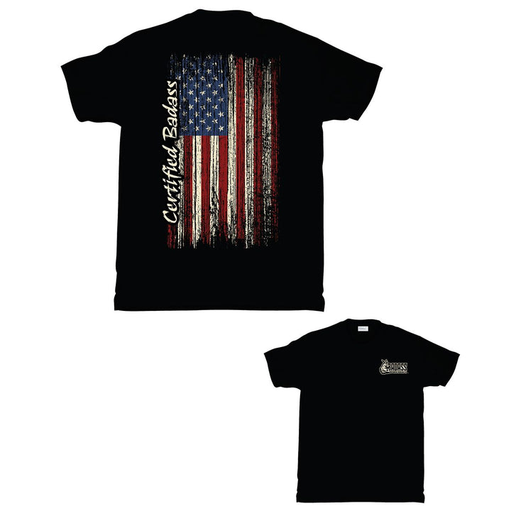 Certified Badass Flag T-Shirt